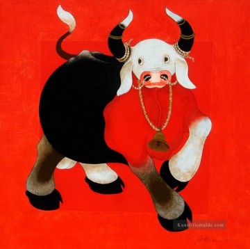 ein indischer gharry Ölbilder verkaufen - Indischer Stier 3